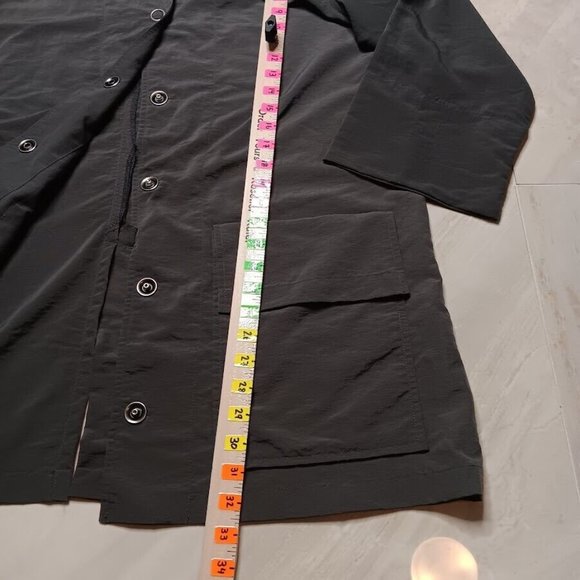 Eleven Stitch Design Shacket Gray Dark Women's SMALL Button Up Outerwear Jacket - Picture 2 of 10